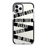 Please Bring Me Wine iPhone Signature Case - Techhood.ca