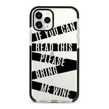 Please Bring Me Wine iPhone Signature Case - Techhood.ca