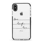 Love Laugh Live iPhone Signature Case - Techhood.ca